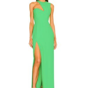Amanda Uprichard x Revolve Gilda Gown Medium Green